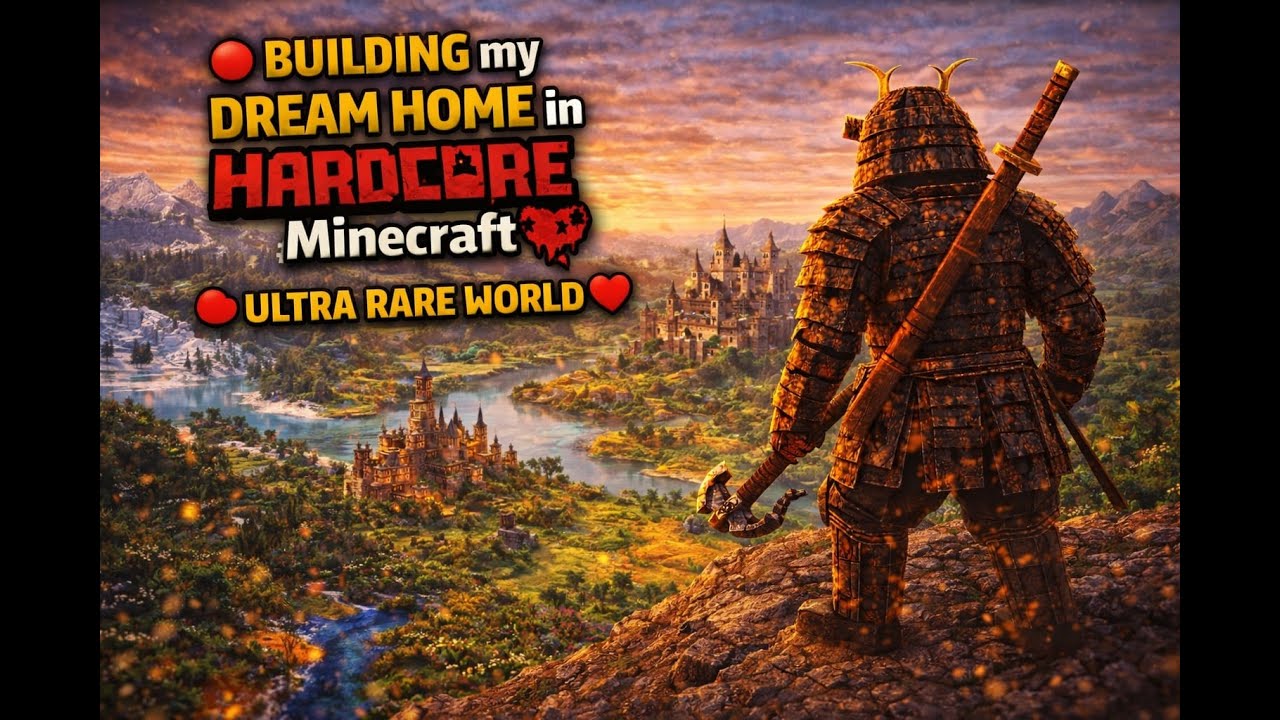 🔴 DREAM HOME in HARDCORE #minecraft start to finish 🔴👾 tierlist