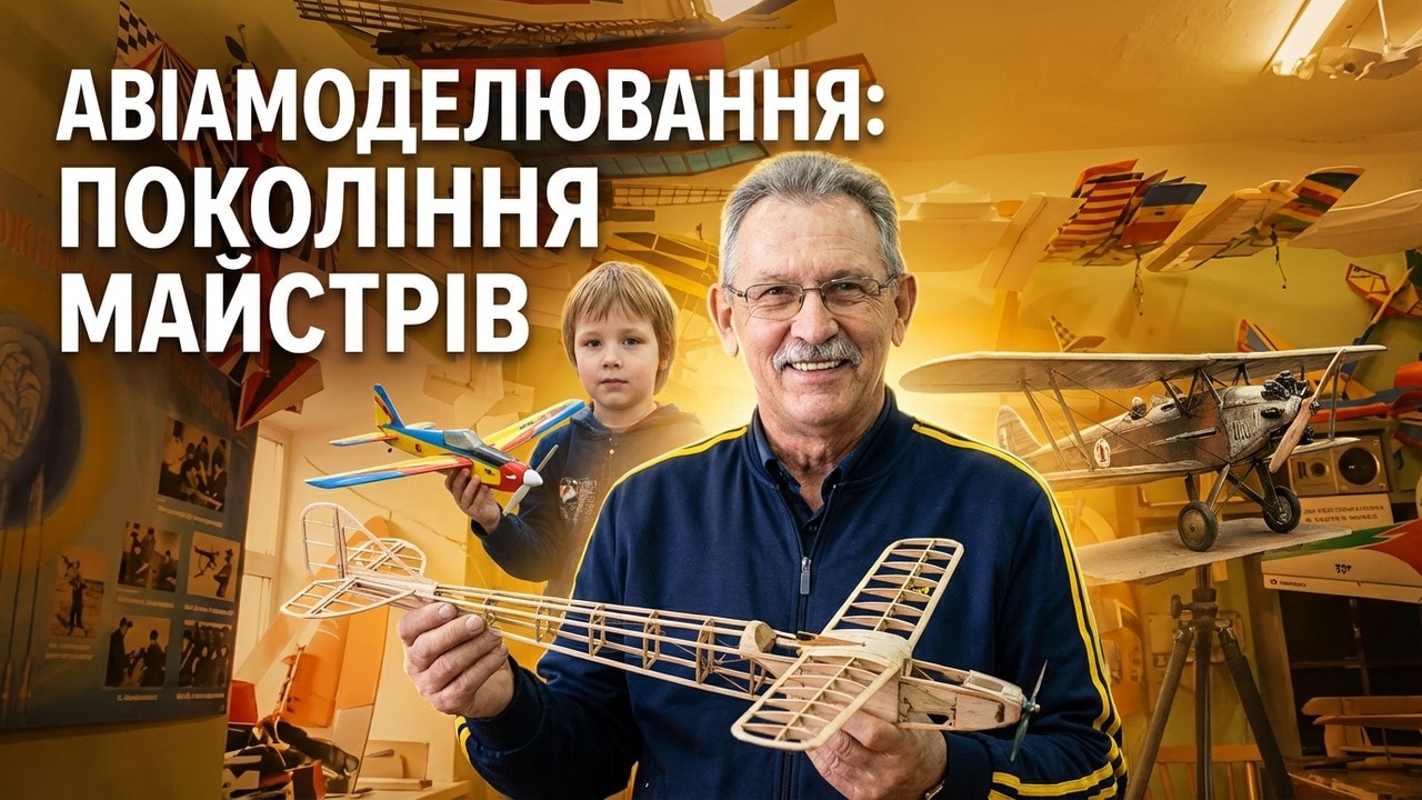 Авіамоделювання у Ставищі з 1944 року ✈ Історія гуртка та моделі літаків своїми руками