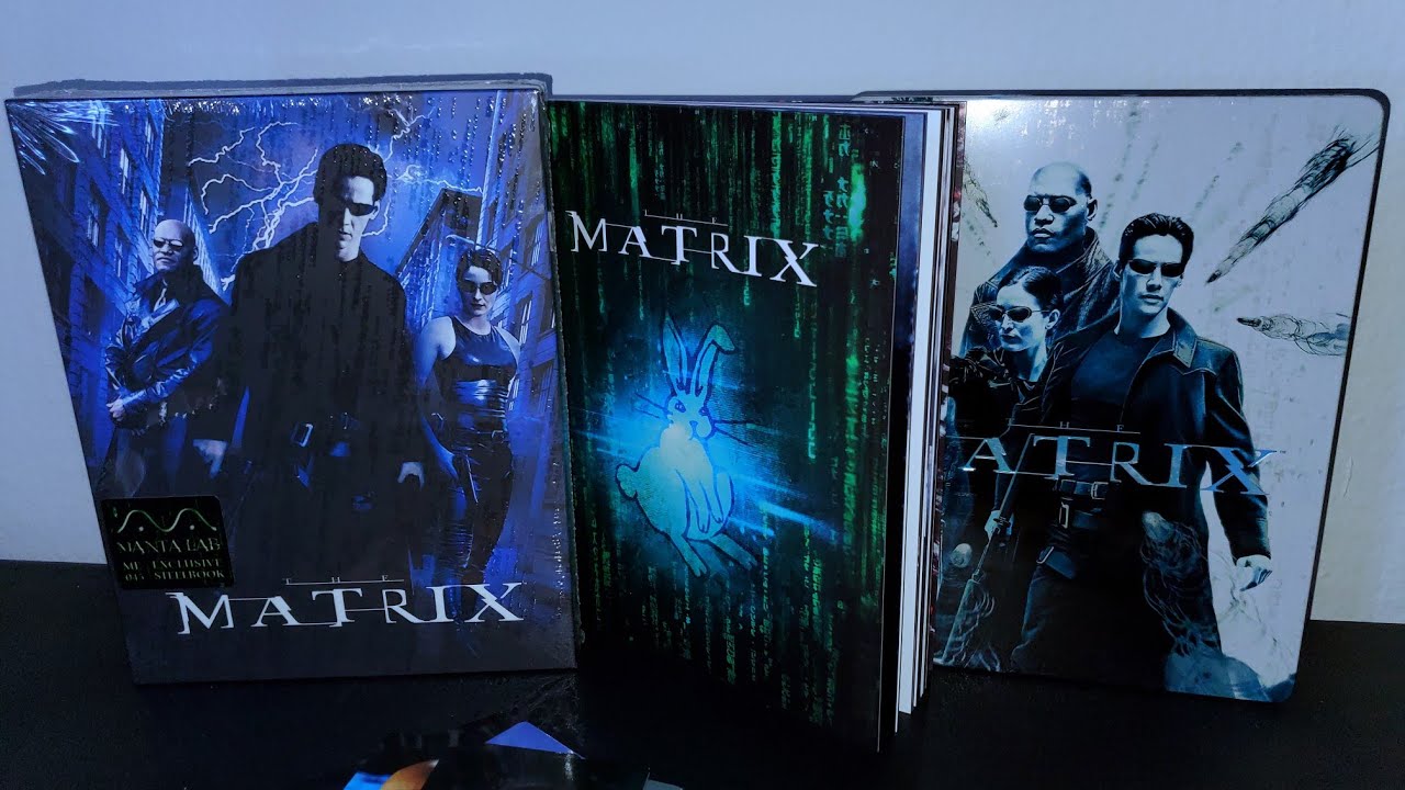 The Matrix Fullslip Manta Lab 4K Steelbook Premium Unboxing & First Impressions