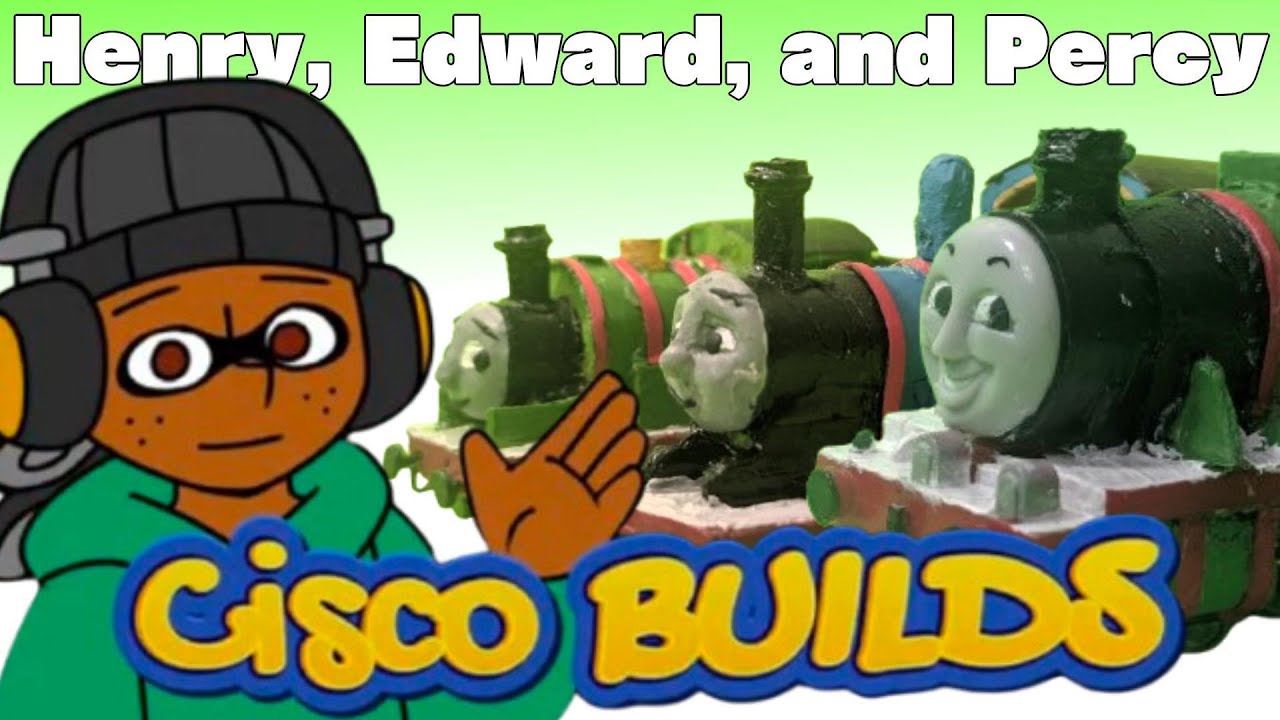 CISCO BUILDS | Генри, Эдвард и Перси из «Томаса и его друзей»