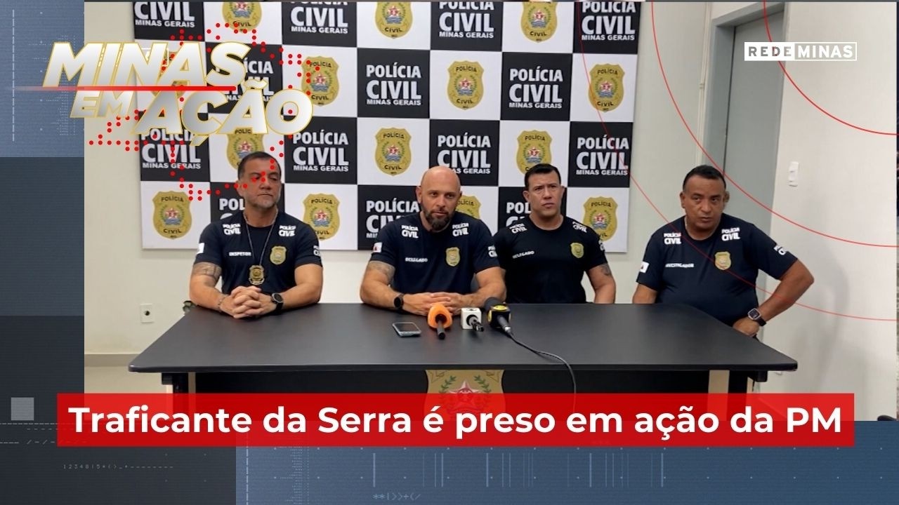 Traficante da Serra é preso em ação da PM - Minas em Ação