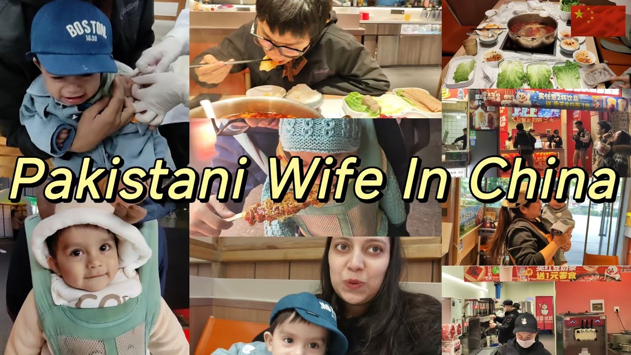Vaccine Day - Spicy Hot Pot🌶️ | Pakistani-Chinese Family Vlog