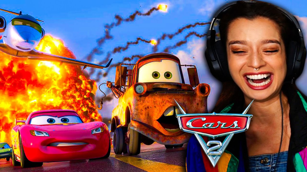 Никто не сказал мне, что «ТАЧКИ 2» 🚗 — это фильм о шпионах 🕵️?!? (смотрю первый раз)