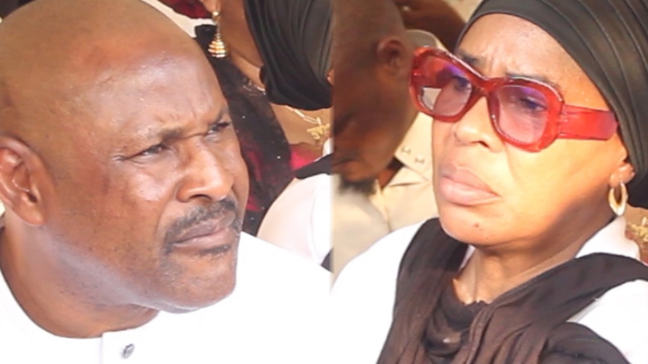 FULL VIDEO/ FATHIA BALOGUN LATE MOTHER CHRISTIAN WAKE KEEPING