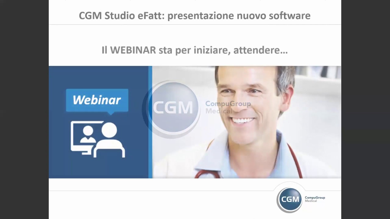 [Webinar CGM] CGM Studio eFATT - Dimostrativo