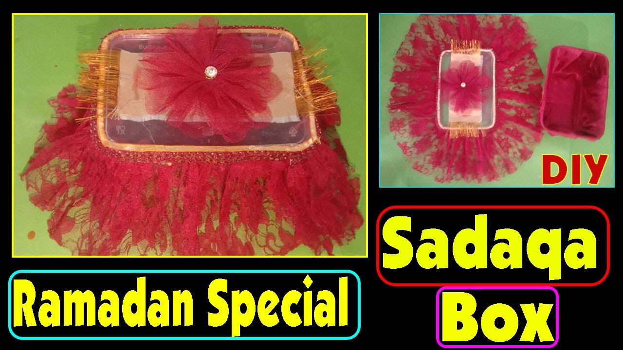 DIY Sadaqa Box | Ramadan Special | Craft Ideas 2021 | Hania craft ideas