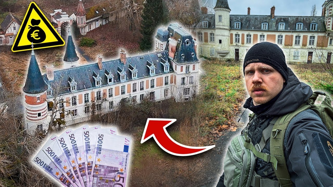 13 MILLIONEN€ SCHLOSS! ALLES STEHEN UND LIEGEN GELASSEN!