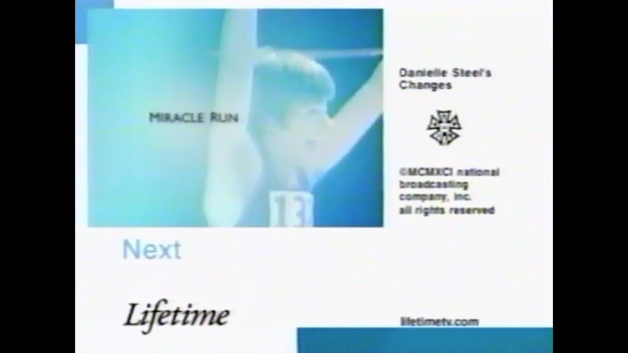 Miracle Run - Lifetime Movie August 9 2004 with Commercials