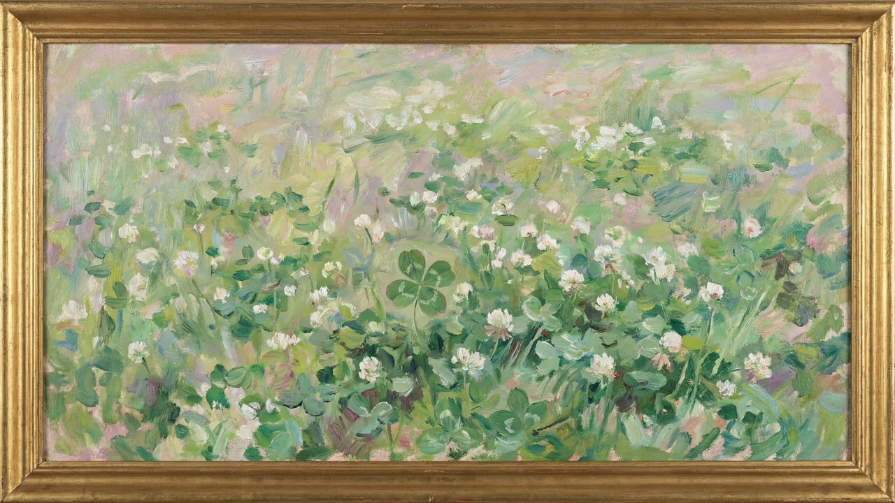 TV Framed ART 4K | Celebrate St. Patricks Day | Clover Field