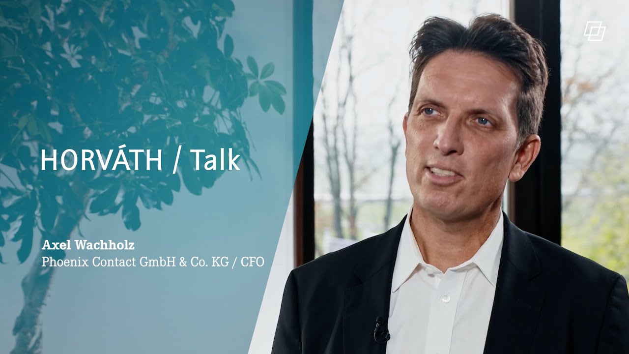 Axel Wachholz, CFO der Phoenix Contact GmbH & Co.KG im Gespräch mit unserem Partner Dr. Ralf Sauter