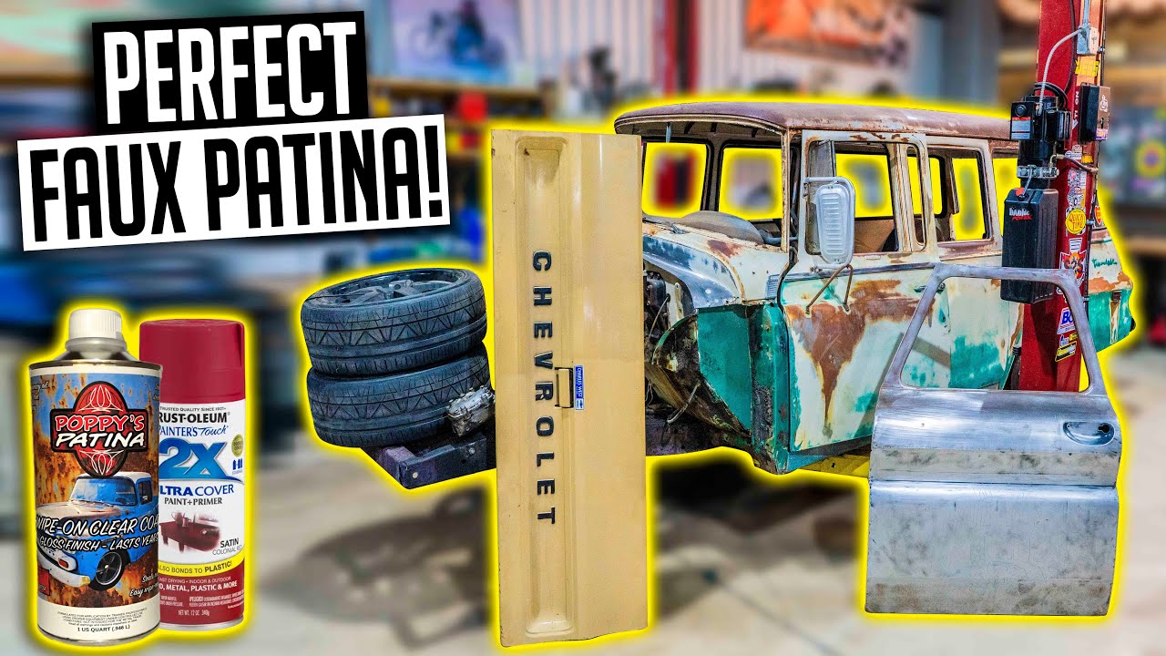How to Create a Perfect Patina Paint Job from Scratch!