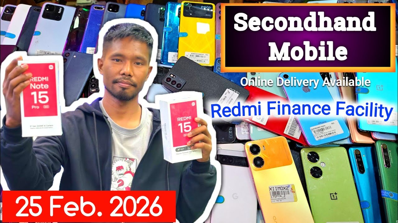 25 February 2026 - Secondhand Mobile Gital Video Update | New Redmi Finance Available - #mradman