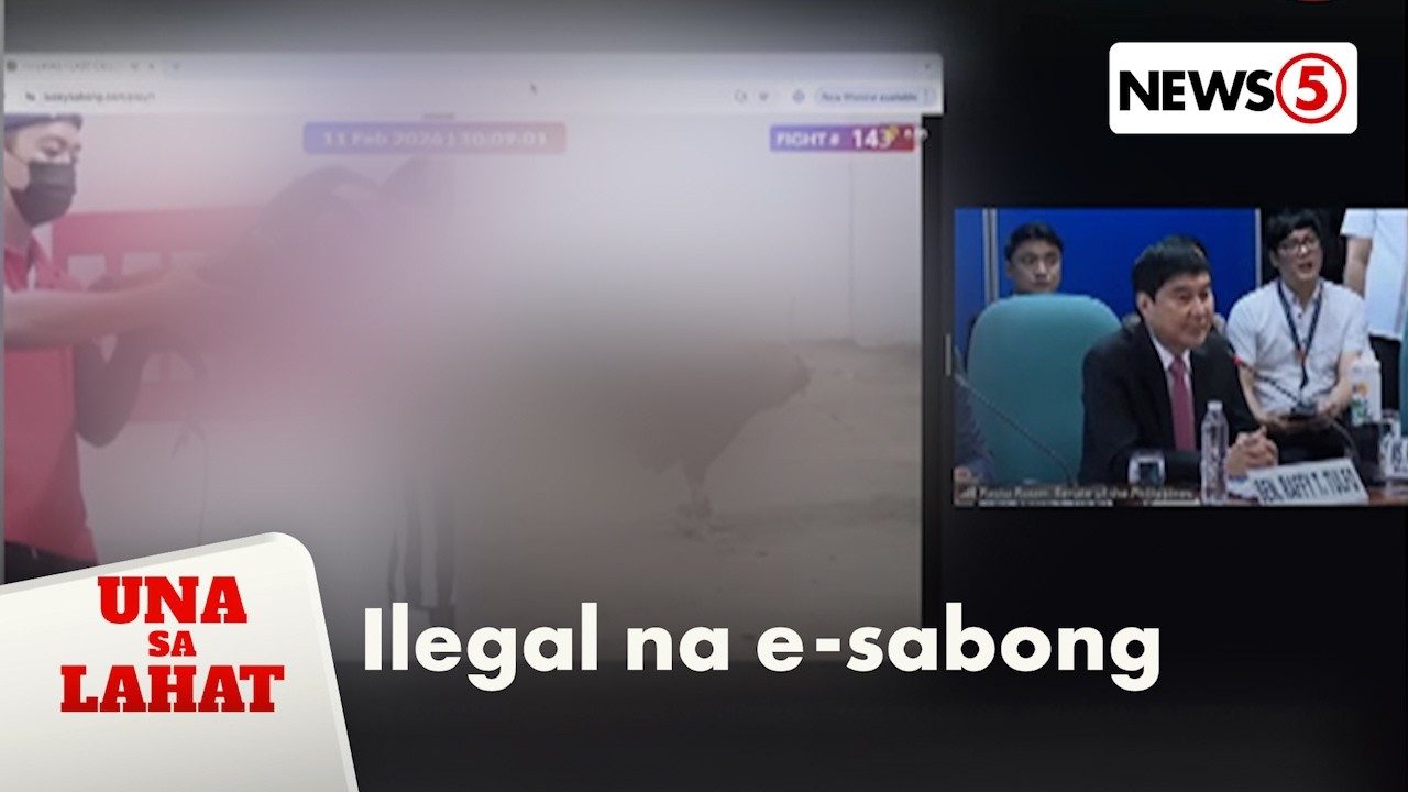 Patuloy na operasyon ng ilegal na e-sabong, ikinagalit ng ilang senador | Una Sa Lahat