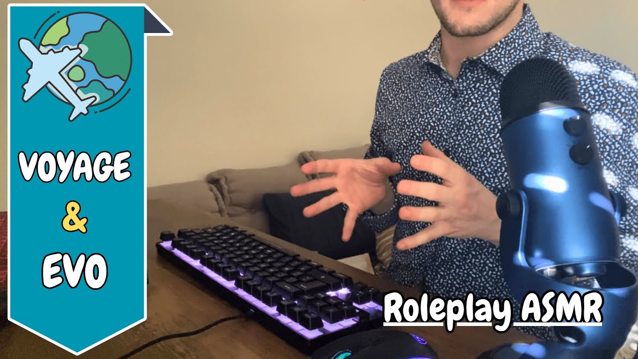 ASMR | ROLEPLAY Agence de VOYAGE ✈️