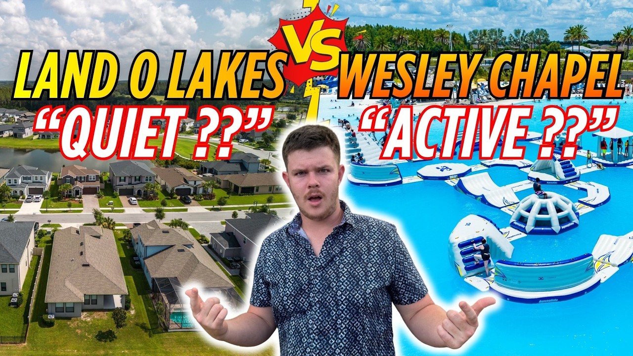 Лэнд-О-Лейкс против Уэсли-Чейпел, Флорида | Какой пригород Тампы подходит именно ВАМ?