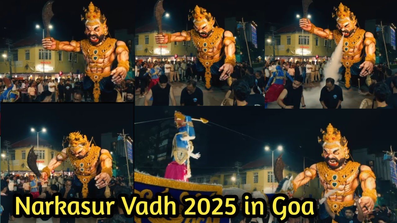 Narkasur vadh 2025 in goa| pre diwali celebration #narkasur #goa #narkasur2025 