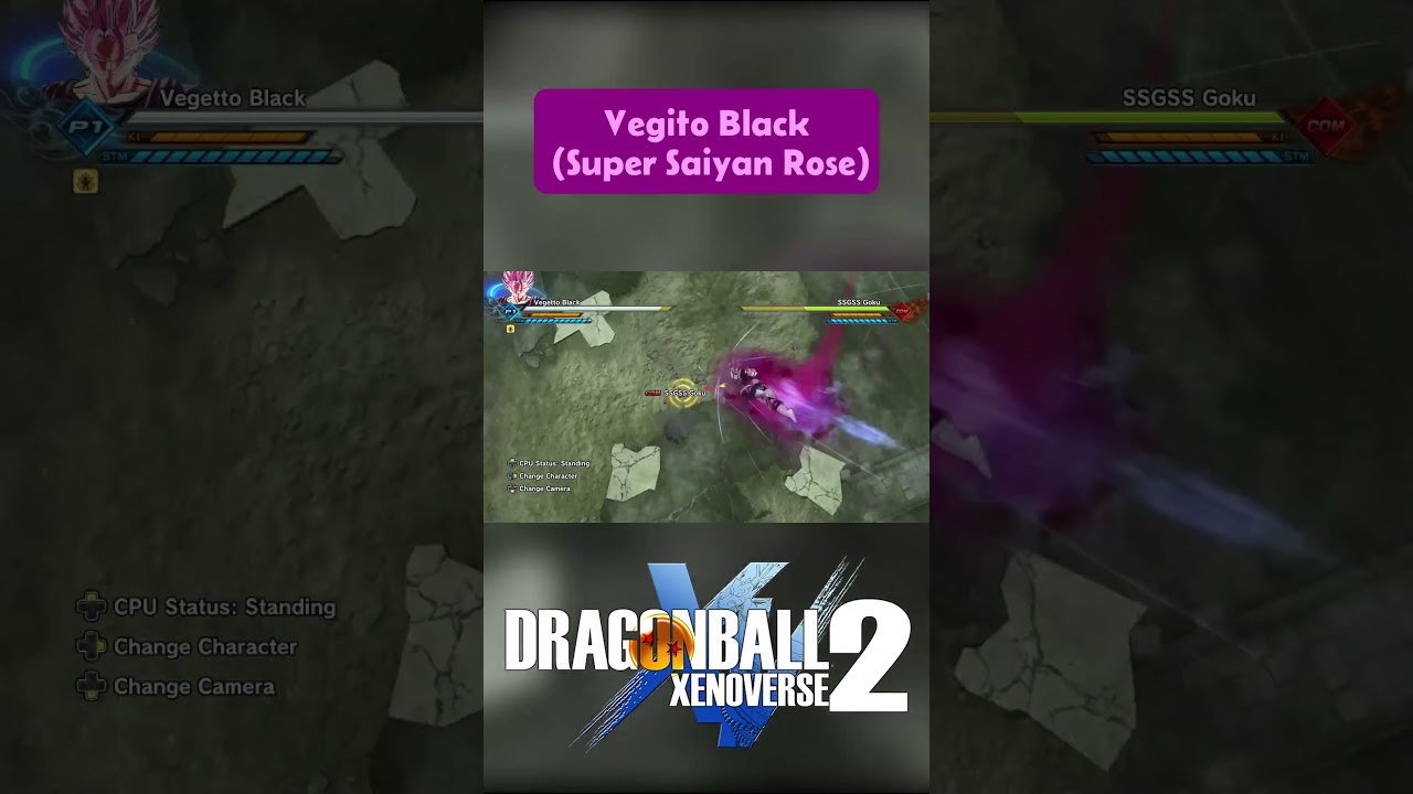 NEW Vegito Black (Base - SSJ Rose) Mod Showcase #dragonball #vegito #ssjrose