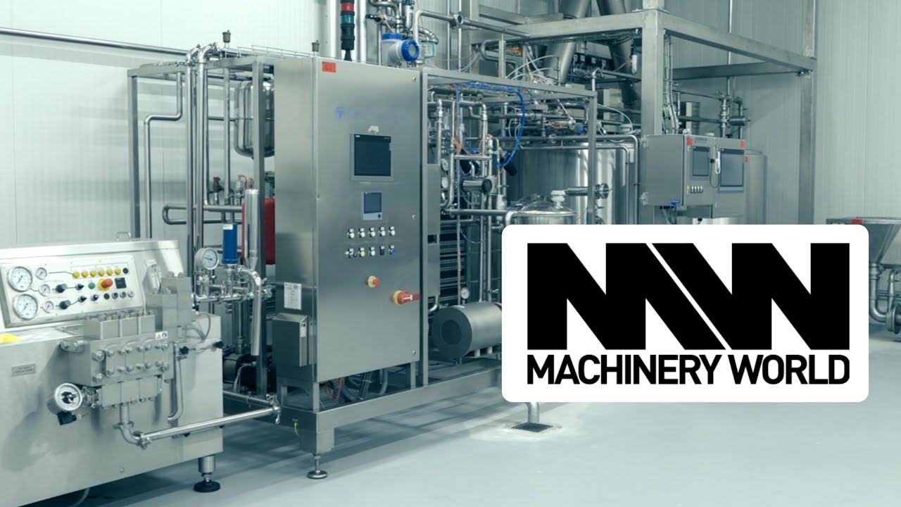 Turnkey Technogel Ice Cream Industrial Processing Plant, 2400 Litres/Hour (Year 2019)