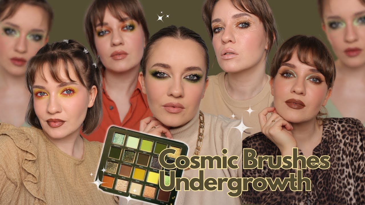 Jedno wielkie BAGNO - tydzień makijaży Cosmic Brushes Undergrowth | redmylips art