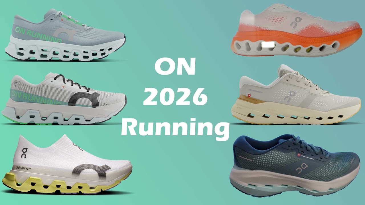 Линейка беговых кроссовок 2026 года || Cloudmonster 3 Lightspray Cloudmonster 3 Hyper Cloudsurfer 3