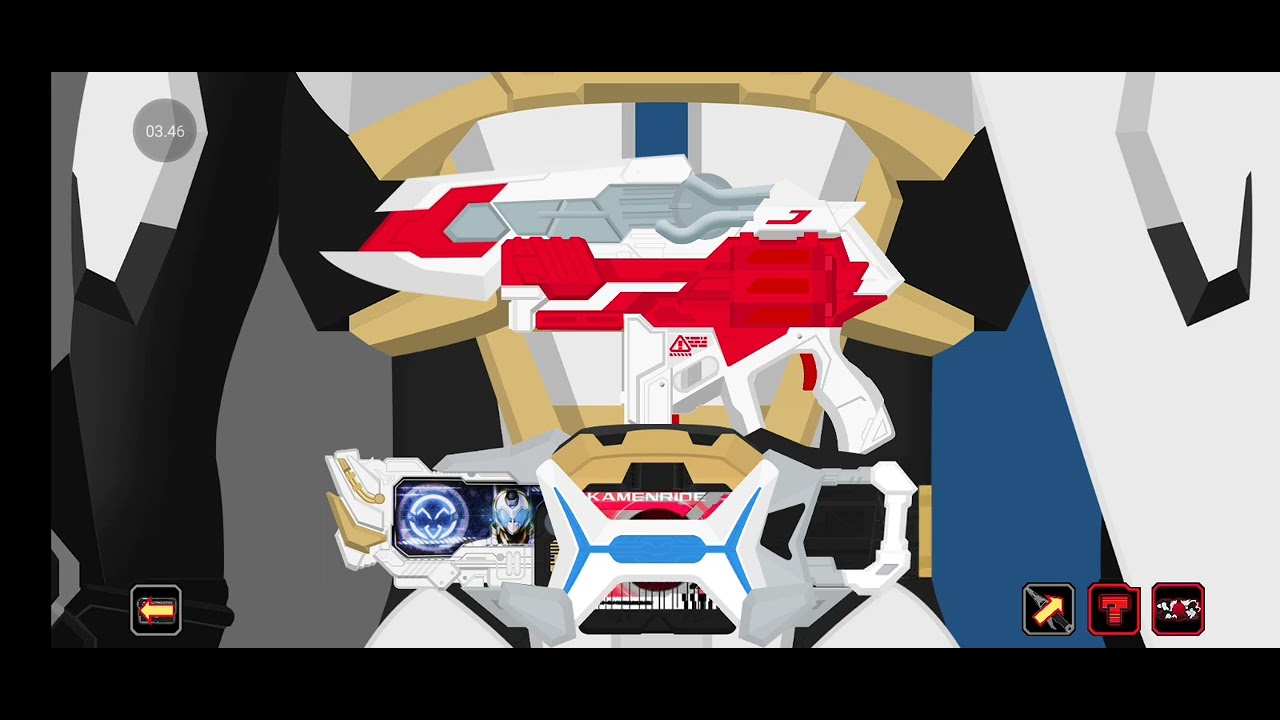 aku main game DX kamen rider zein henshin part 22