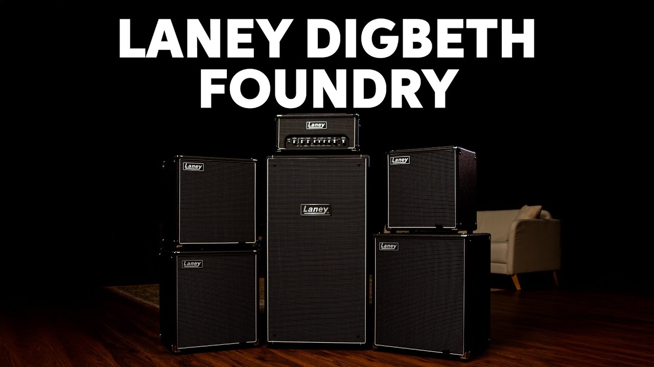 Басовый комбоусилитель Laney Digbeth Foundry с участием Чарльза Бертоуда.