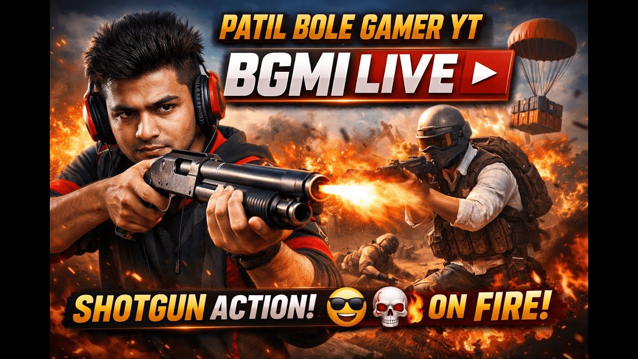 🔴 BGMI LIVE | Patil Bole Gamer YT | OP Gameplay & Chicken Dinner 🔥#bgmi #bgmilive #bgmistream #bgm