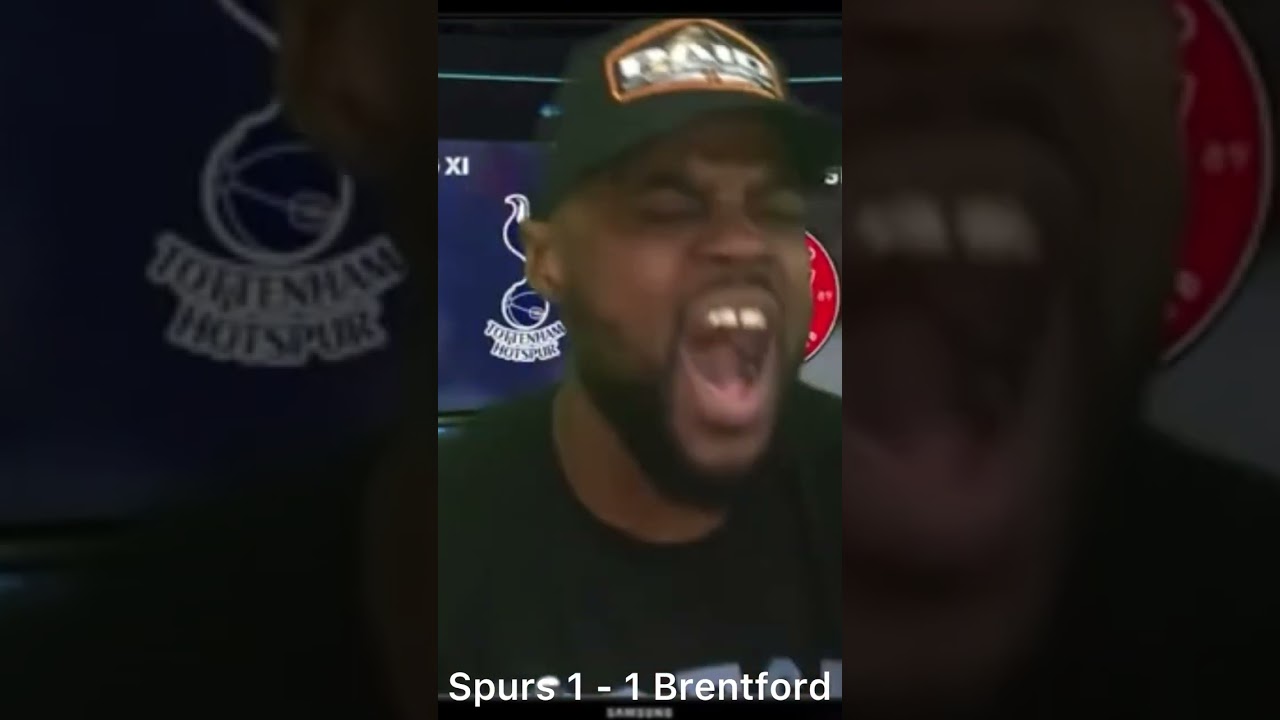 Expressions Oozing reaction to Spurs 1 - 3 Brentford