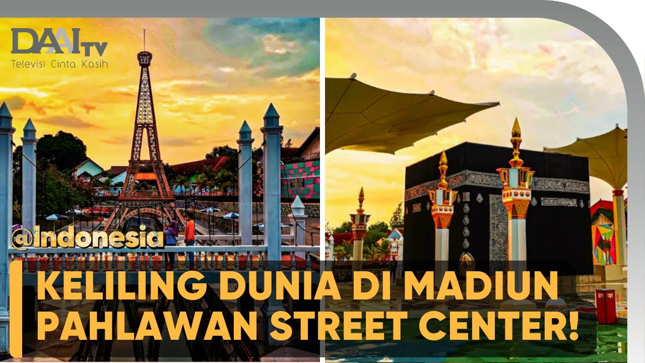 KELILING DUNIA DI MADIUN PAHLAWAN STREET CENTER | @Indonesia
