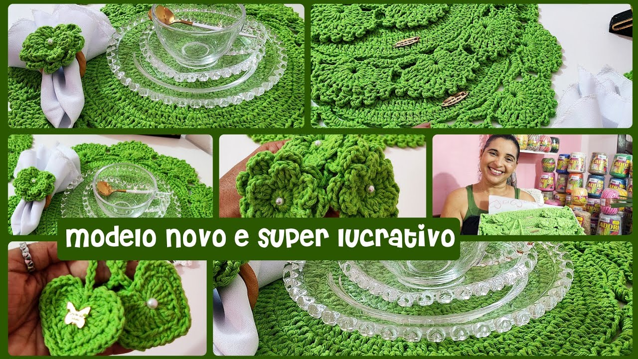 Um MODELO DE PEÇA LINDO e super lucrativo 😱😍🧶