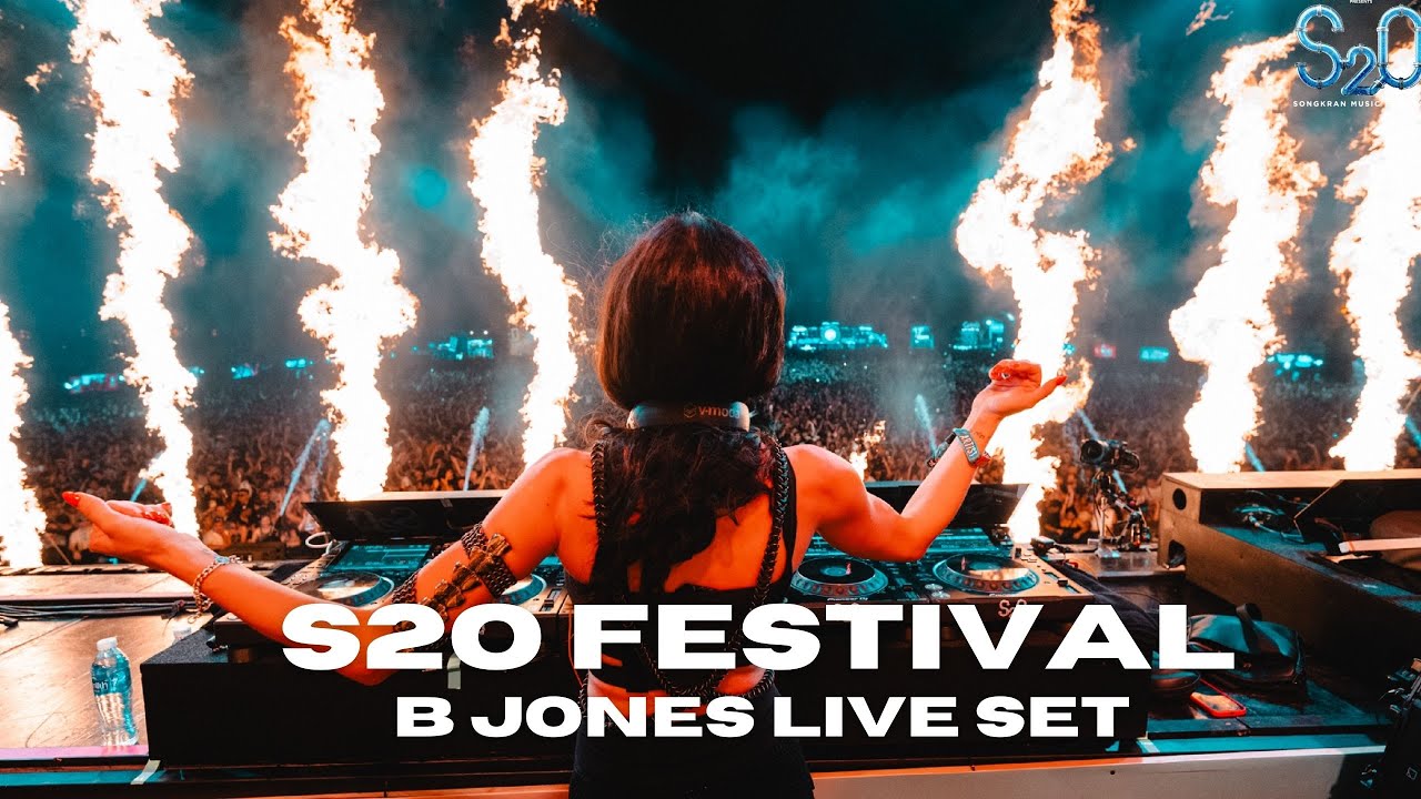 B Jones @S2O Festival Bangkok (Full DJ Set)