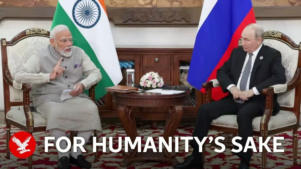 Modi demands visibly tense Putin to end Ukraine war