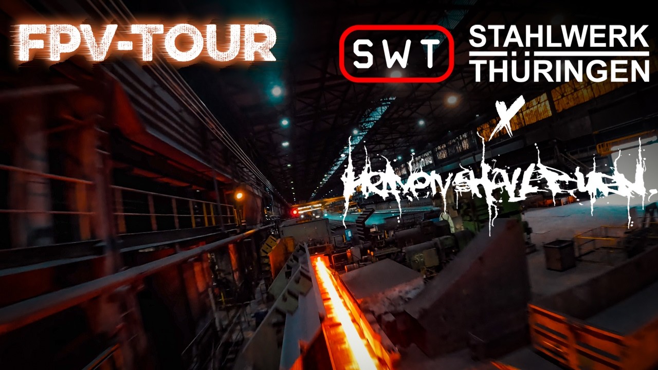Einblick in die Produktion der Stahlwerk Thüringen GmbH in Kollaboration mit Heaven Shall Burn