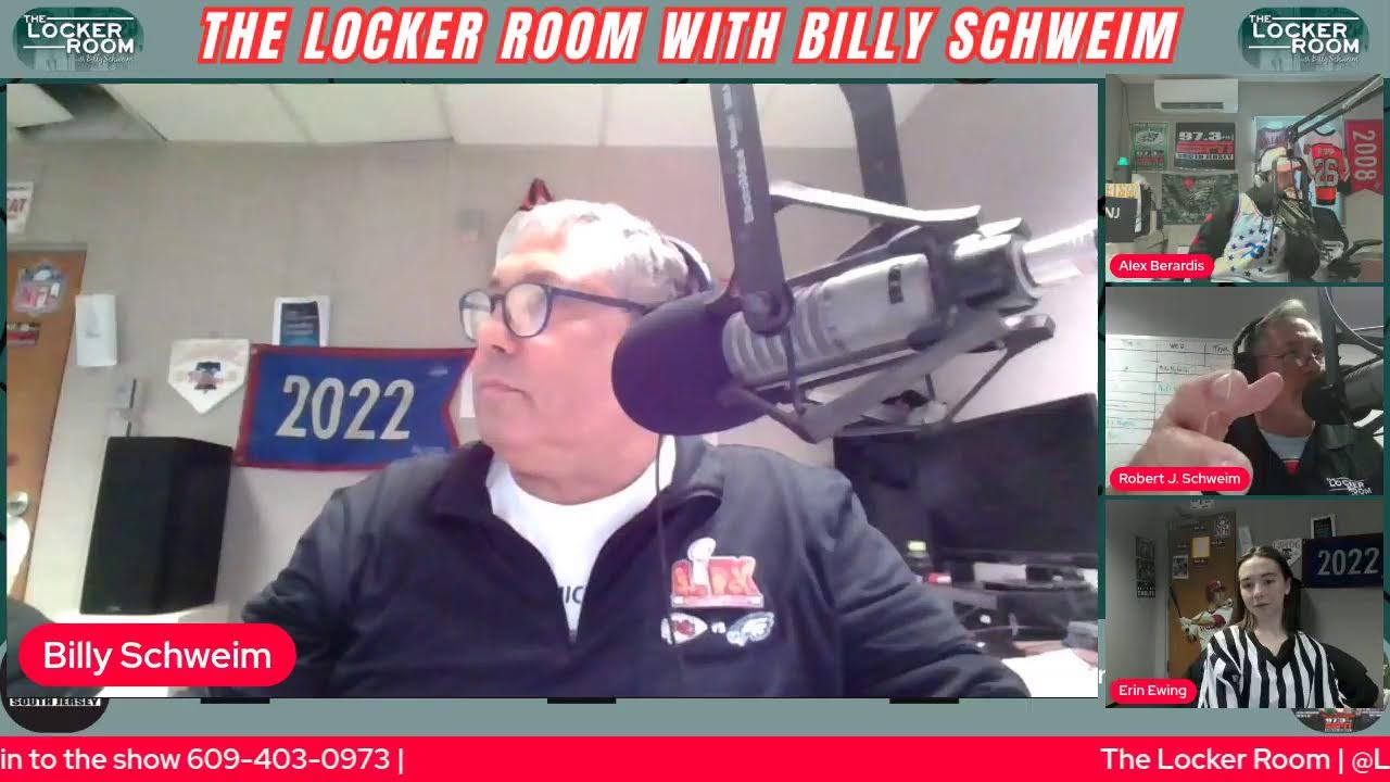 The Locker Room on Eagles OC decision & some Phillies baseball! #Eagles #Phillies #Flyers #Sixers