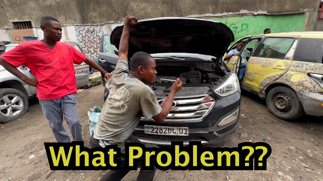 🚘What problem does this car have? Can African Mechanic fix this Hyundai?🤷🏽‍♂️
