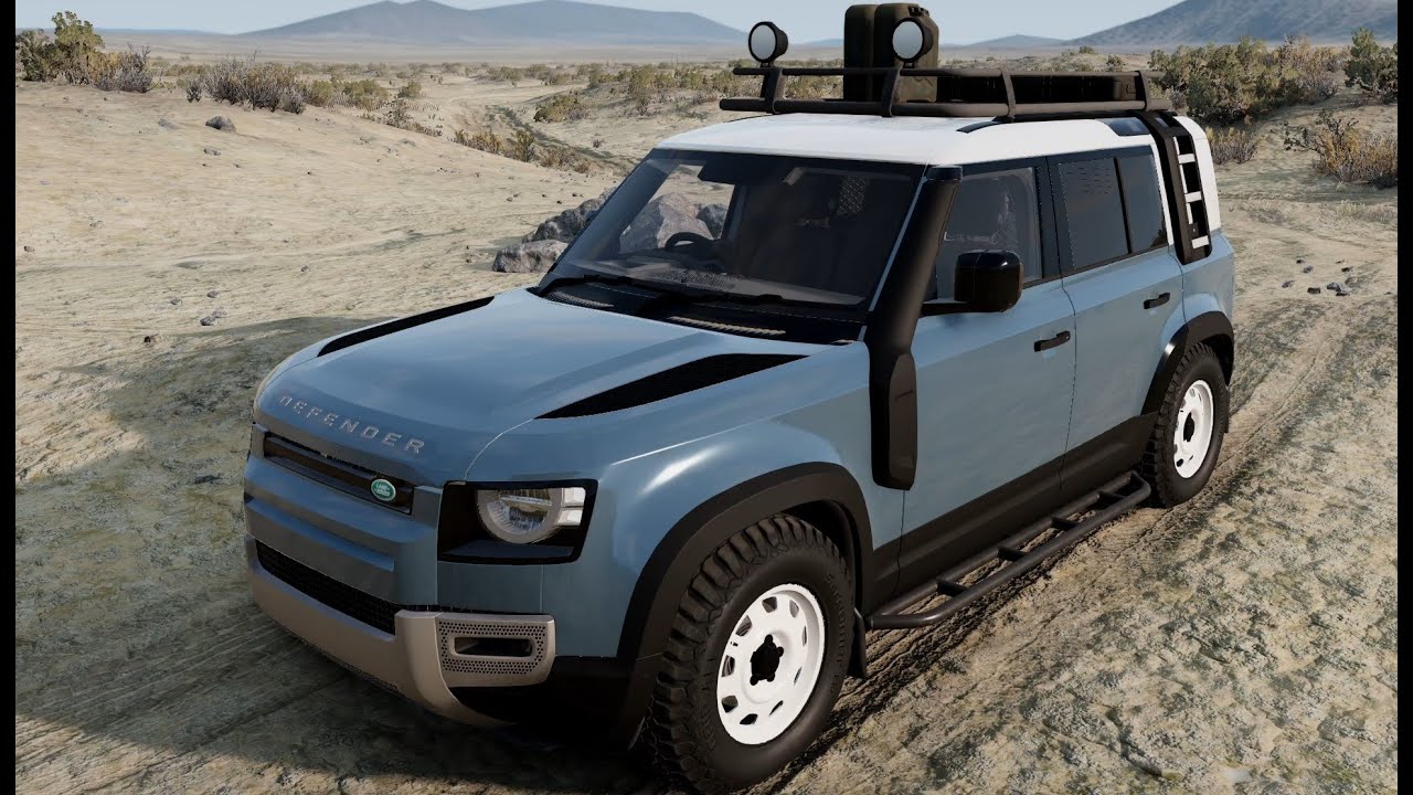 2020 LAND ROVER DEFENDER D300 - BEAMNG.DRIVE - 4K
