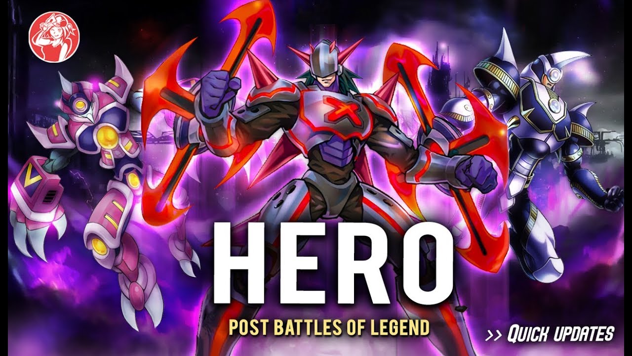 HERO Deck 2019 ft. Vision HERO support + Analysis 📈 | Post Battles of Legend Hero's Revenge