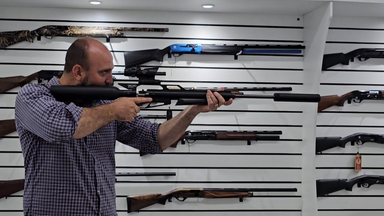 Carabina de Pressão 9mm - PCP - Primeiros disparos