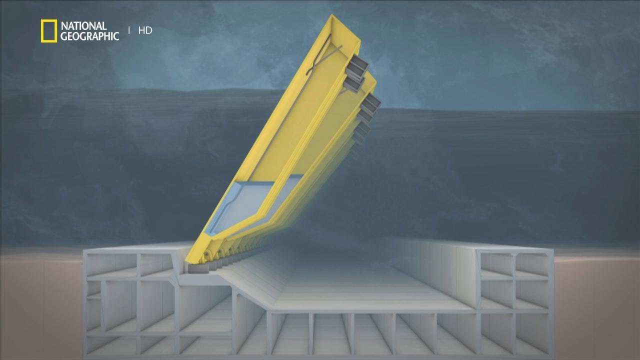Mose, così entra in azione il gigante d'acciaio che frena l'alta marea