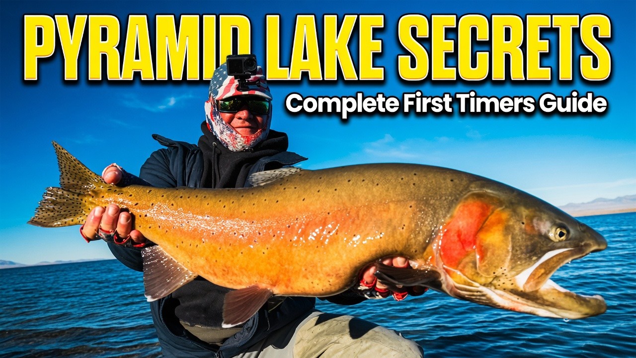 Secrets of Pyramid Lake NV - Complete First Timers Guide to Catching Worlds Largest Cutthroat Trout