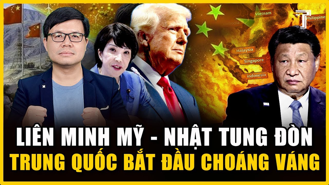 NHẬT BẢN TRỖI DẬY, CẶP BÀI TRÙNG TRUMP - TAKAICHI KHIẾN BẮC KINH NGỒI TRÊN ĐỐNG LỬA