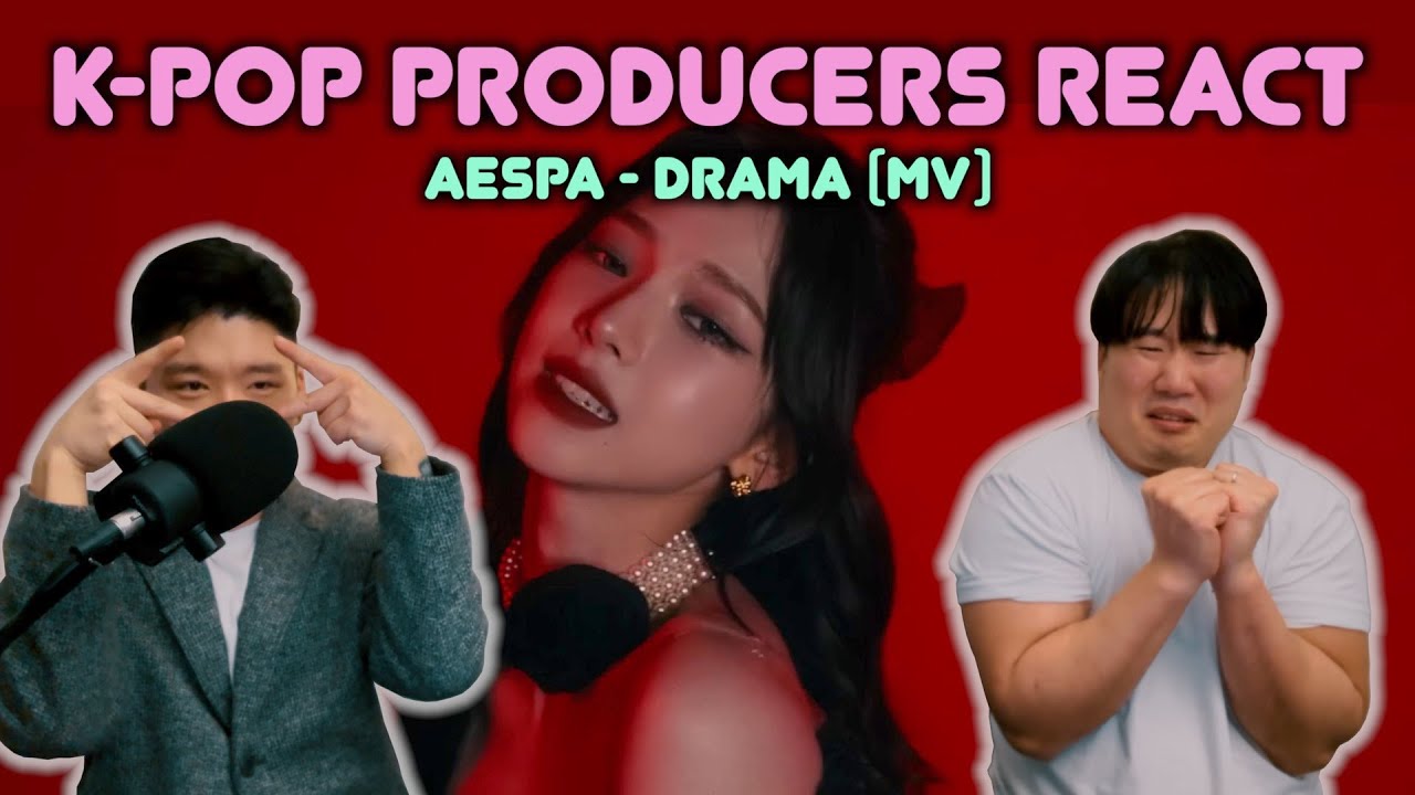 Musicians react & review ♡ AESPA - Drama (MV)