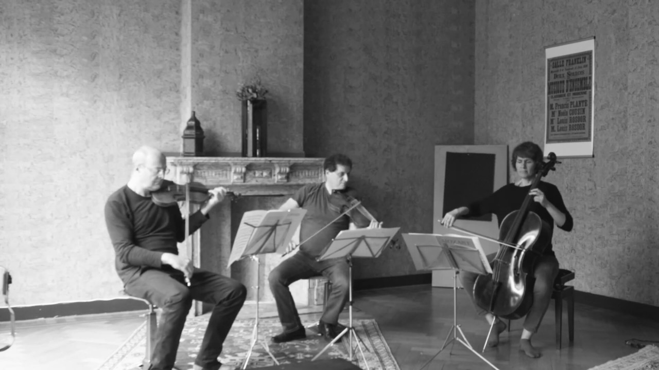 De Bewoners /Mozart Divertimento for violin, viola and cello k563 Andante Thema & Variations