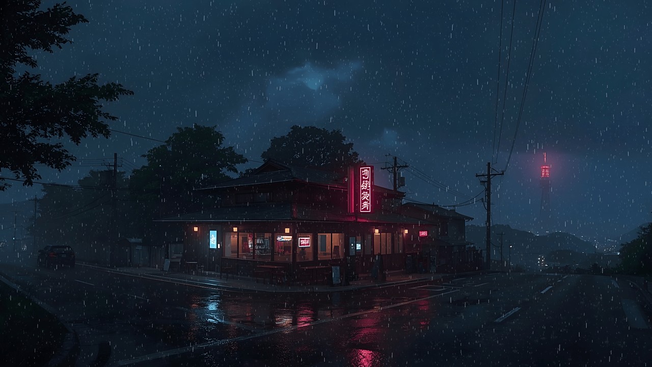Rainy Lofi Ambience 🌧️ Chill Lofi Vibes | Study, Sleep, Focus
