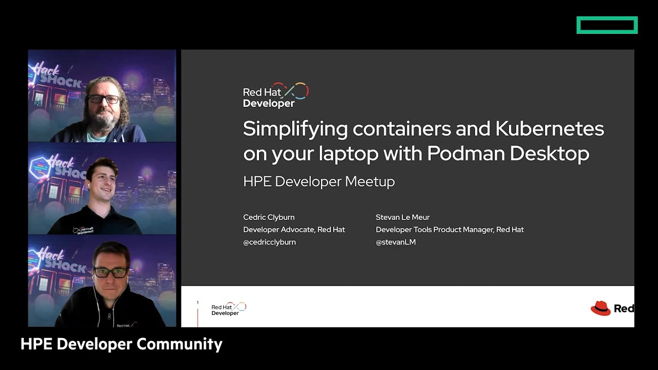 Going from containers, to pods, to Kubernetes – help for your developer environments!