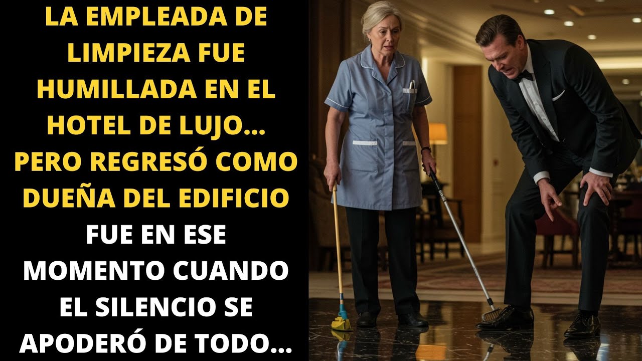 LA EMPLEADA DE LIMPIEZA FUE HUMILLADA EN EL HOTEL DE LUJO&hellip; PERO REGRES&Oacute; COMO DUE&Ntilde;A DEL EDIFICIO