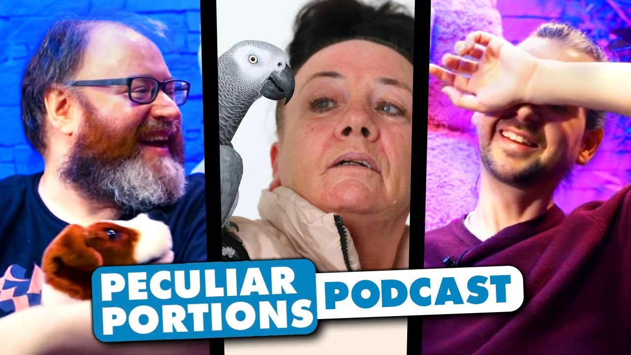 Angry parrot swears in Northern accent - Peculiar Portions Podcast #33