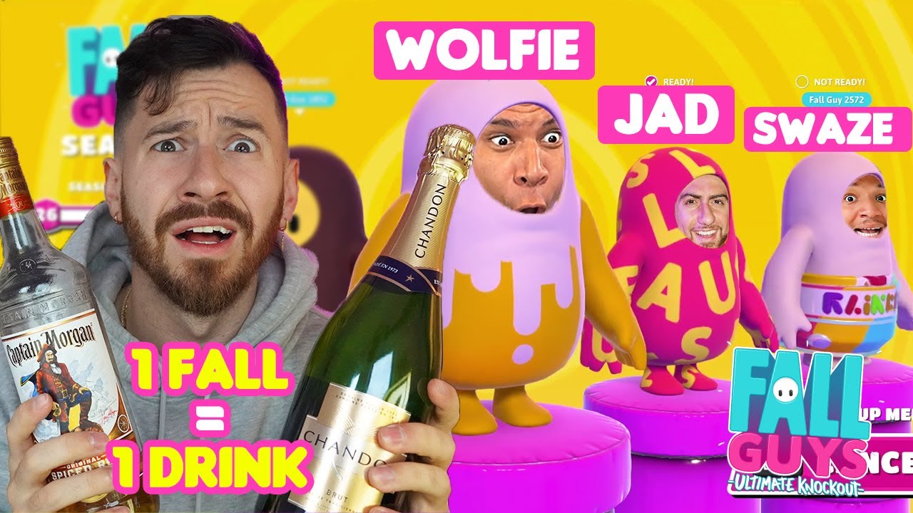 1 FALL = 1 DRINK Fall Guys w/ Team ALBOE!