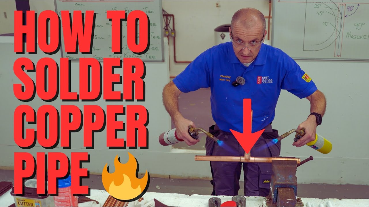Soldering Copper Pipe Made Easy | Plumbing Basics for Beginners