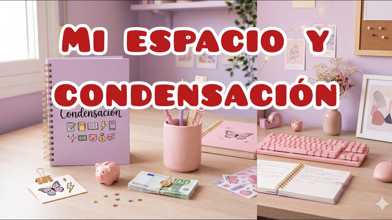 📝📔 💲Mi espacio y condensación de 💴💶💵💸✨💕💲